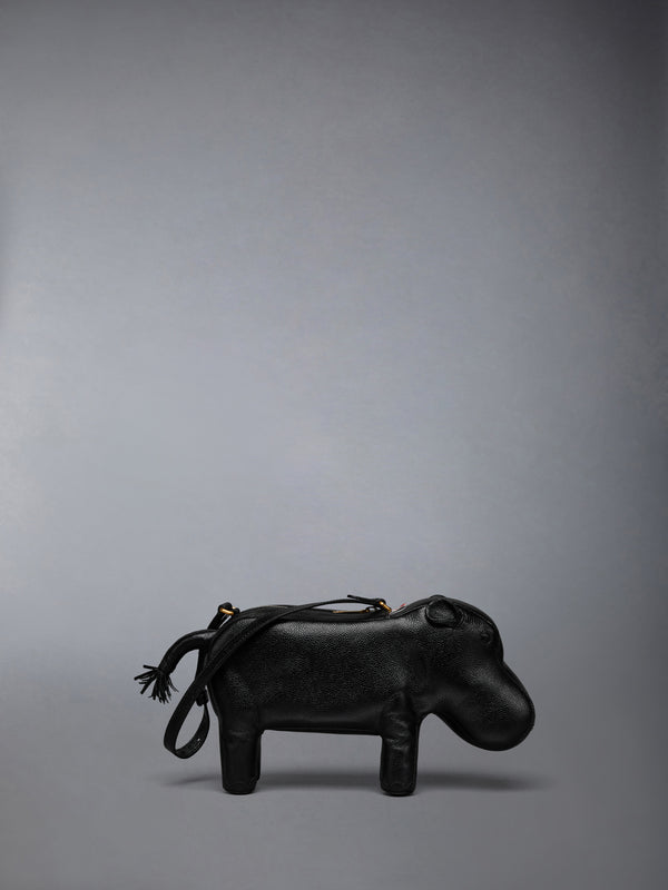 PEBBLE GRAIN HIPPO BAGUETTE - image 3