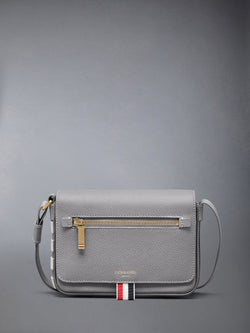 PEBBLE GRAIN 4-BAR SMALL REPORTER BAG