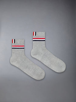 RWB STRIPE ATHLETIC ANKLE SOCKS