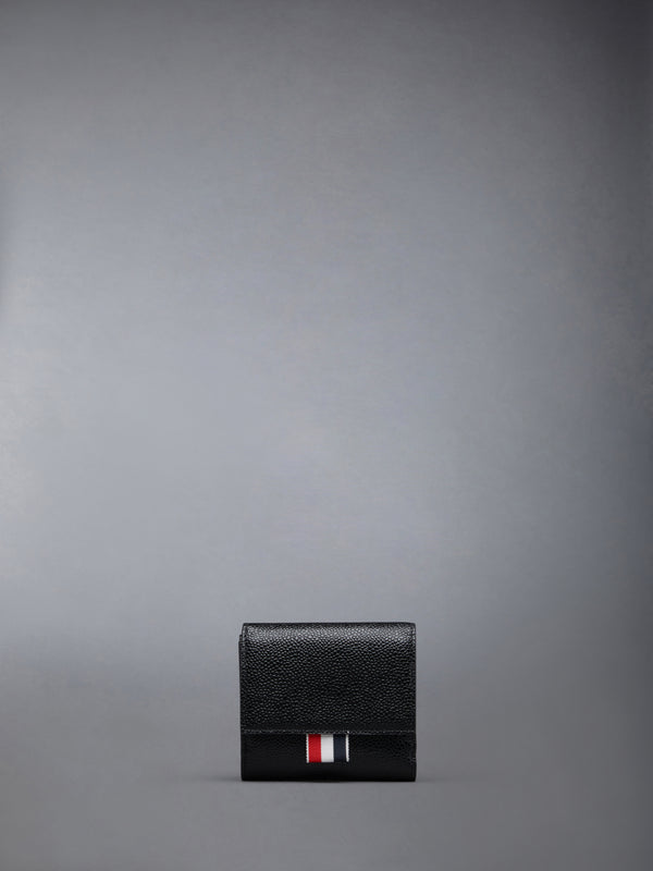 PEBBLE GRAIN COIN COMPARTMENT SMALL PURSE - featured image