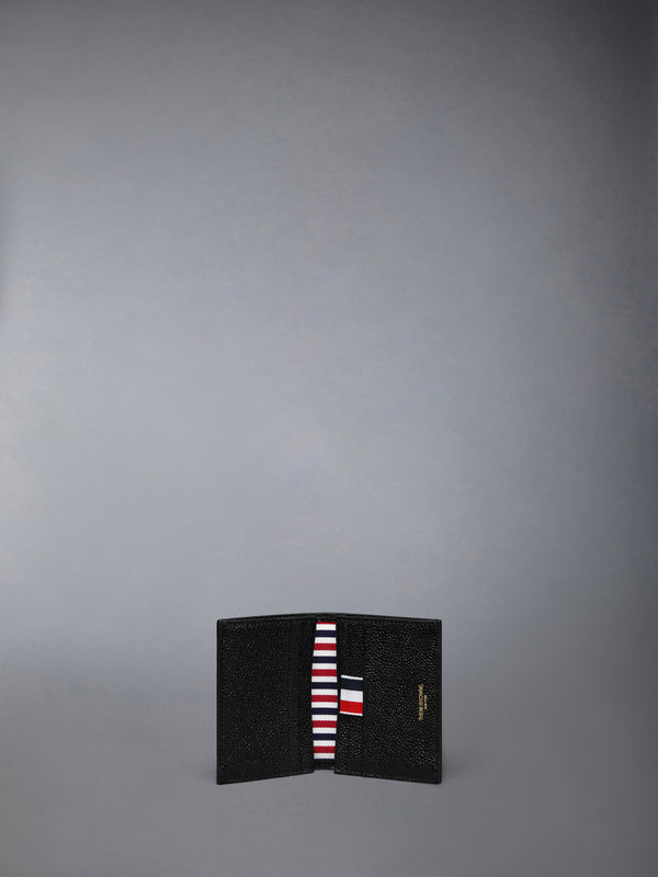 PEBBLE GRAIN GOOSE EMBROIDERY DOUBLE CARD HOLDER - image 3