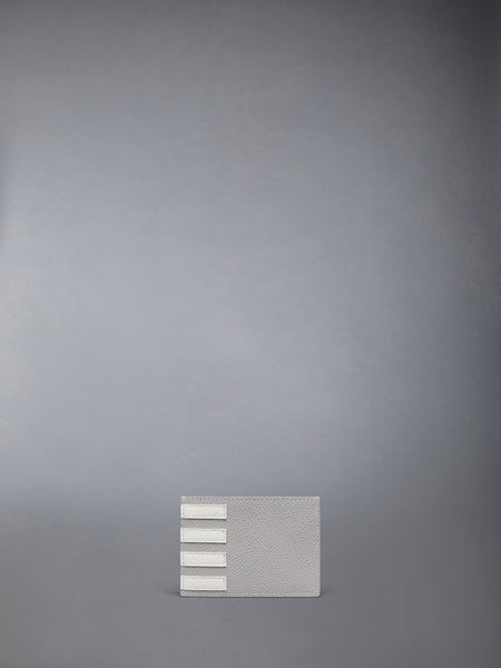 PEBBLE GRAIN 4-BAR SINGLE CARD HOLDER