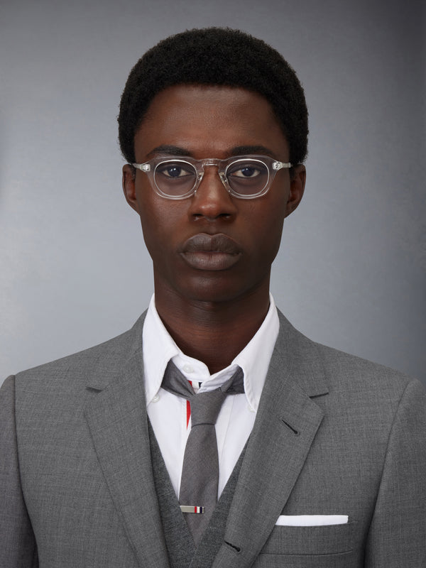 ACETATE OVAL EYEGLASSES - image 3