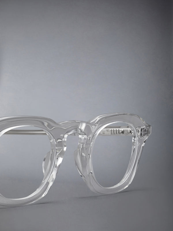 ACETATE OVAL EYEGLASSES - image 7
