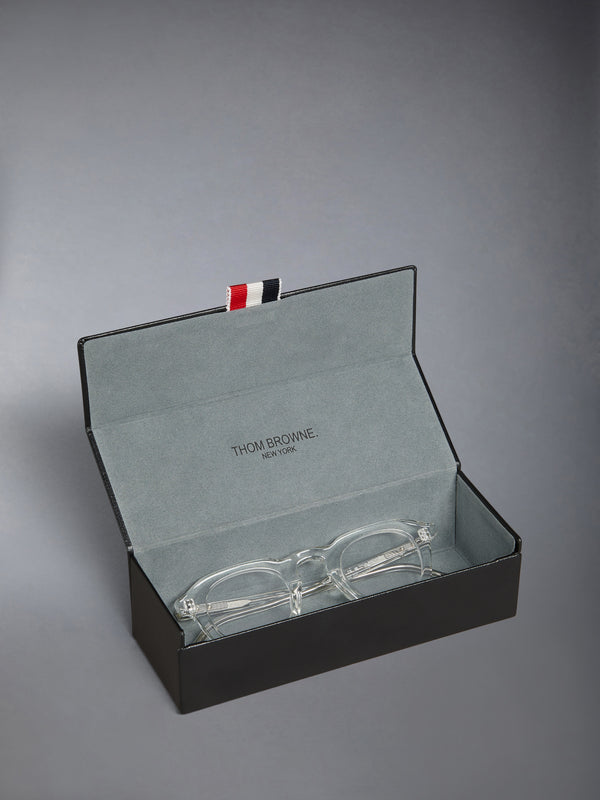 ACETATE OVAL EYEGLASSES - image 8