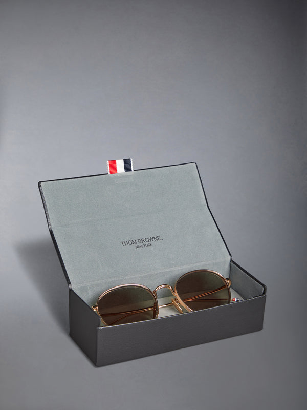 TITANIUM ROUND SUNGLASSES - image 8
