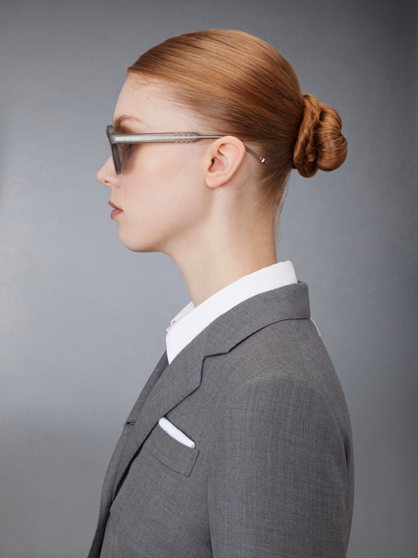 ACETATE OVAL SUNGLASSES - image 4