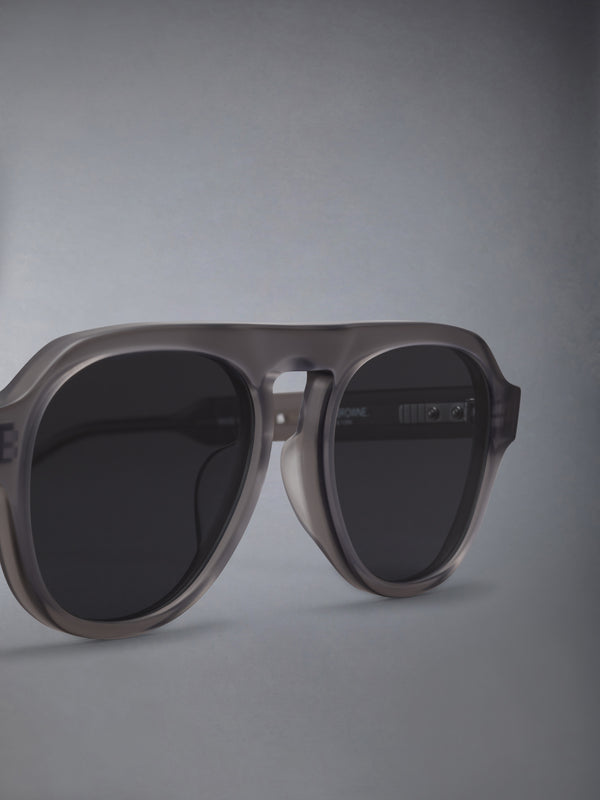 ACETATE OVAL SUNGLASSES - image 7