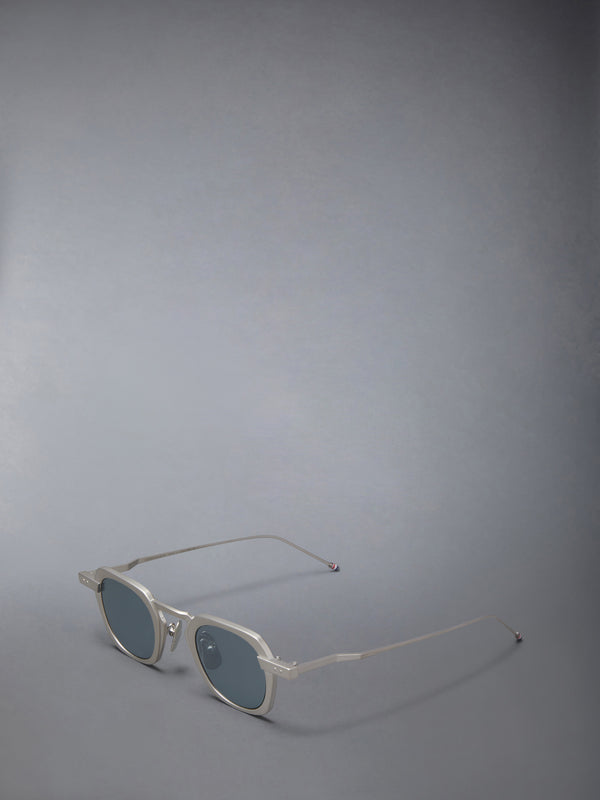 티타늄 스퀘어 선글라스 - image 2