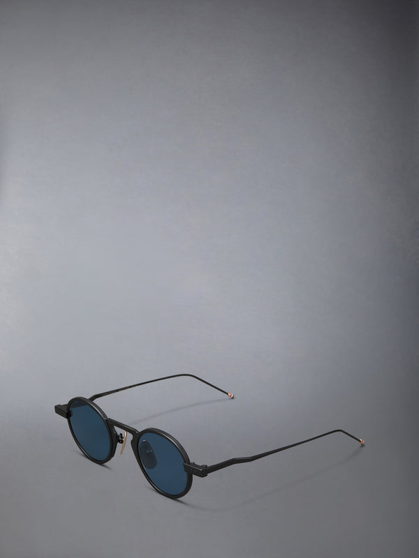 TITANIUM ROUND SUNGLASSES - image 2