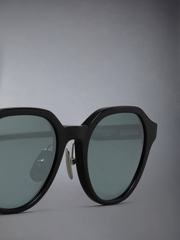 ACETATE OVAL SUNGLASSES - image 3