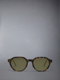 ACETATE OVAL SUNGLASSES