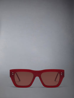 ACETATE RECTANGULAR SUNGLASSES