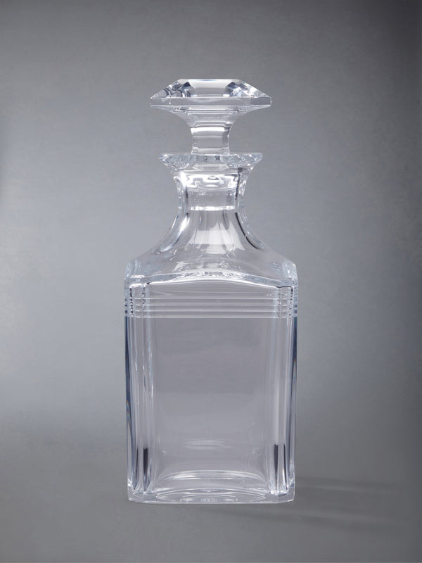 CRYSTAL 4-BAR BACCARAT WHISKEY CARAFE - featured image