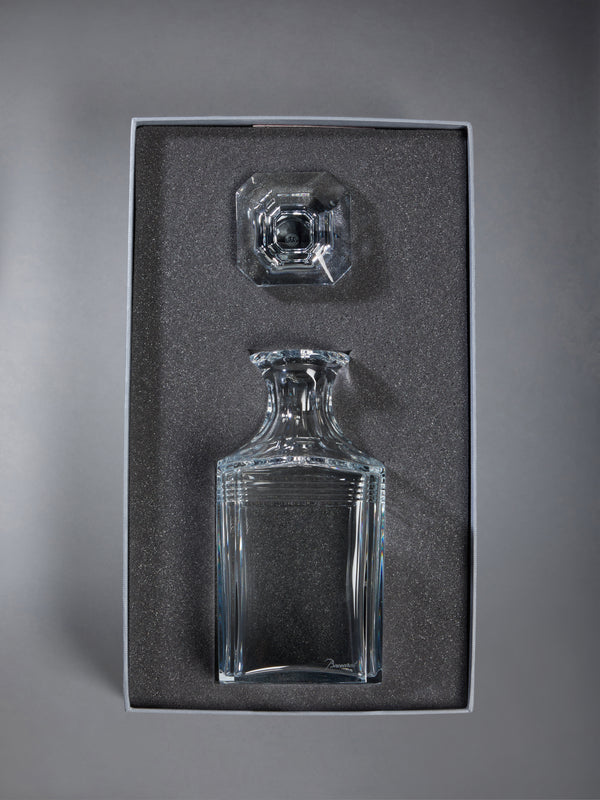 CRYSTAL 4-BAR BACCARAT WHISKEY CARAFE - image 7