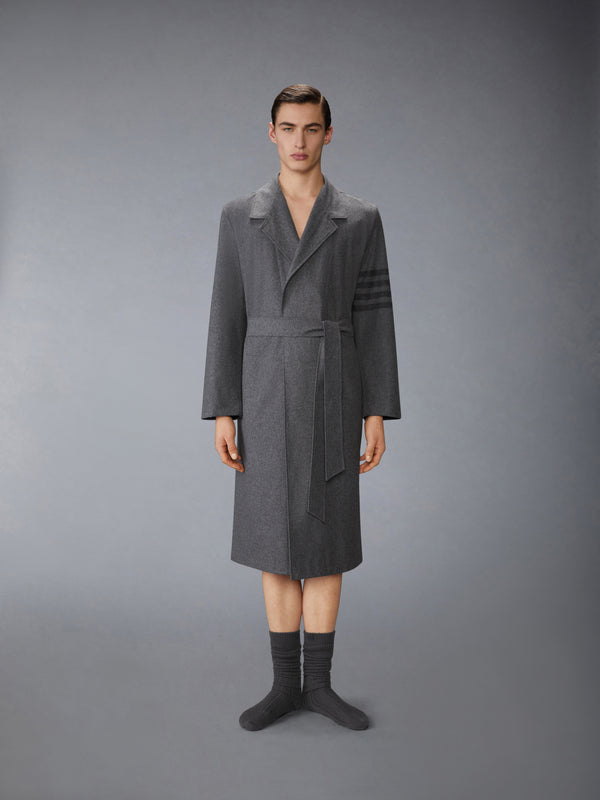 CASHMERE WOOL 4-BAR DRESSING GOWN - image 4