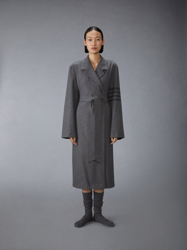 CASHMERE WOOL 4-BAR DRESSING GOWN - image 5