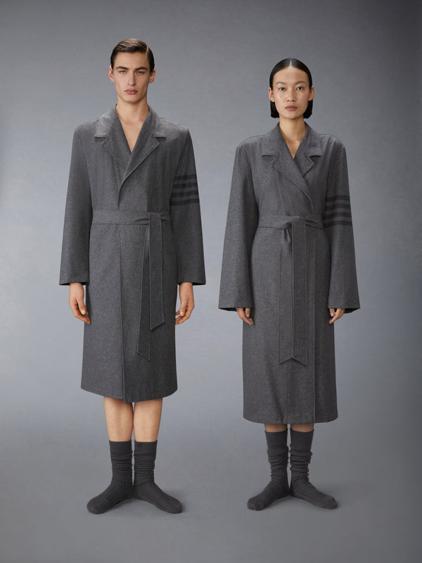 CASHMERE WOOL 4-BAR DRESSING GOWN - image 2