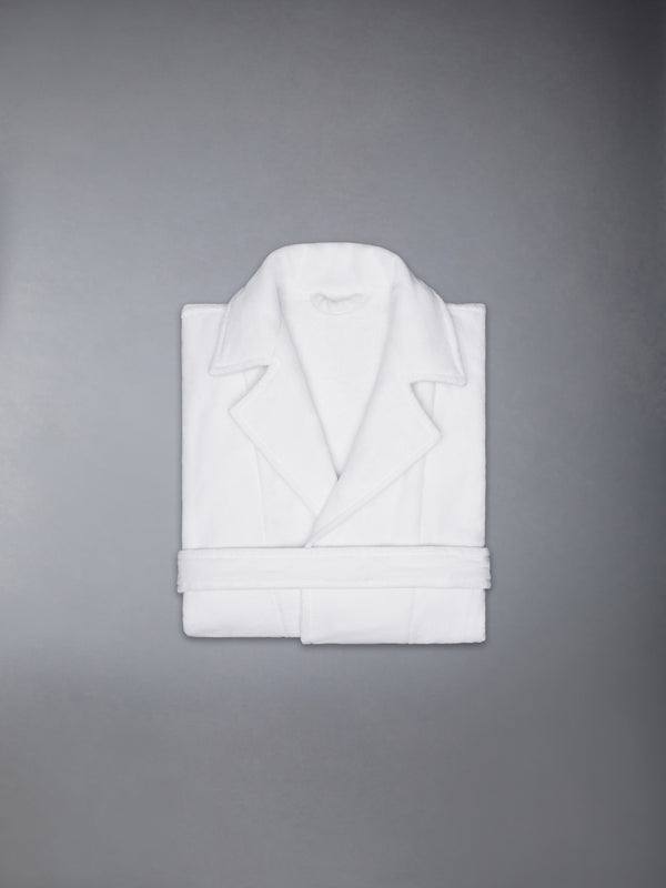 VELOUR 4-BAR TRENCH BATHROBE - image 11