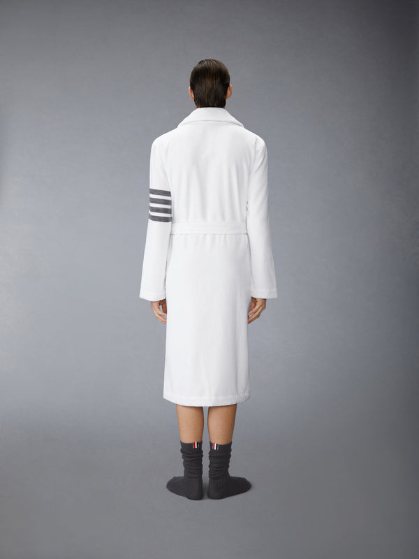 VELOUR 4-BAR TRENCH BATHROBE - image 6