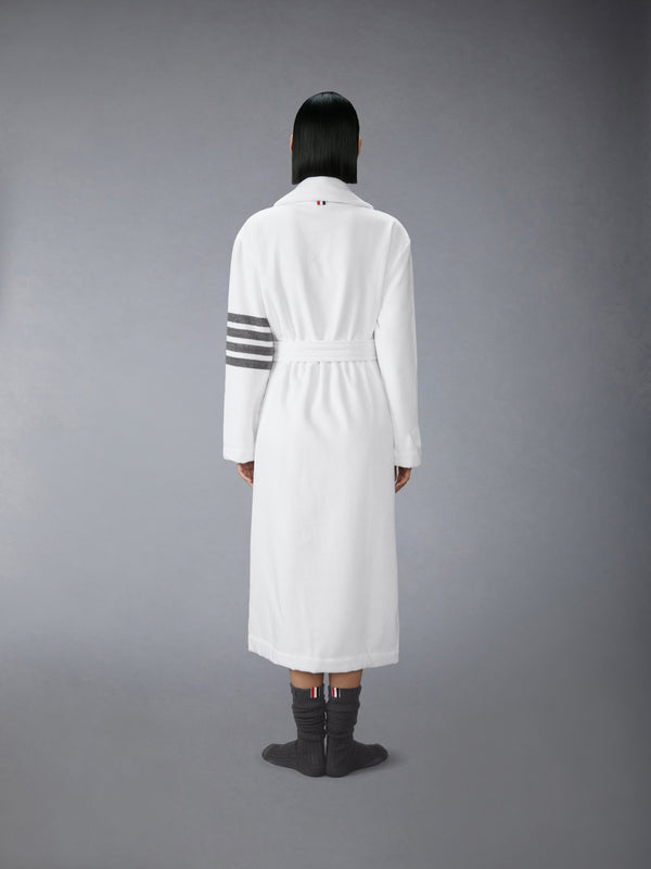 VELOUR 4-BAR TRENCH BATHROBE - image 8