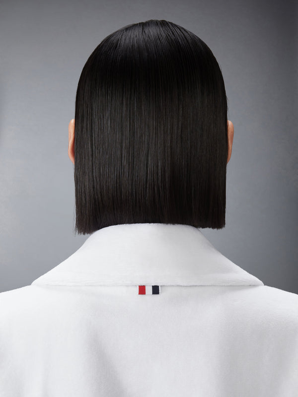 VELOUR 4-BAR TRENCH BATHROBE - image 9