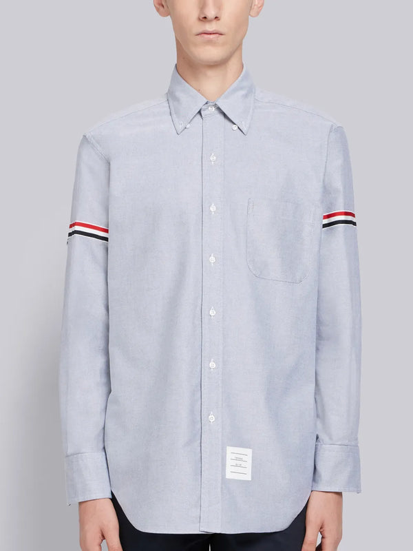 OXFORD SHIRT WITH GROSGRAIN ARMBANDS - image 2