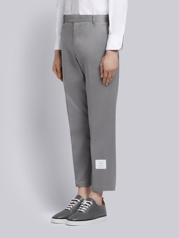 UNCONSTRUCTED COTTON TWILL CHINO TROUSERS - image 2