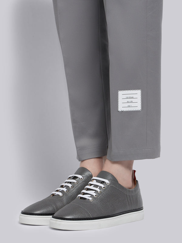 UNCONSTRUCTED COTTON TWILL CHINO TROUSERS - image 5