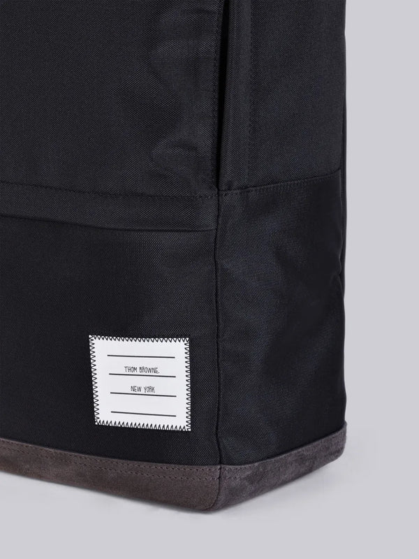 NYLON AND CALF SUEDE UNSTRUCTURED BACKPACK - image 4