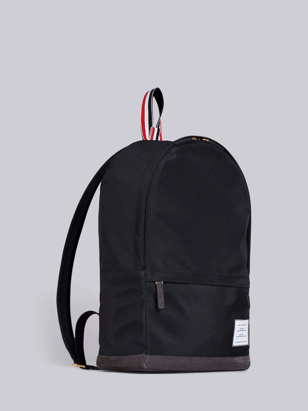 NYLON AND CALF SUEDE UNSTRUCTURED BACKPACK - image 2