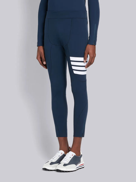 INTERLOCK 4-BAR COMPRESSION TIGHTS NAVY