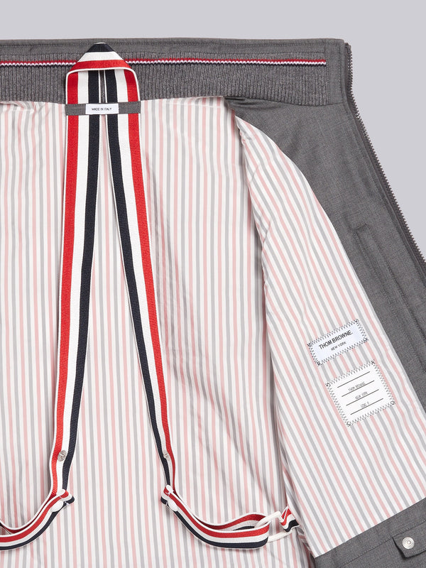 MEDIUM GREY DOWN FILLED SUPER 120S TWILL SKI VEST - image 4