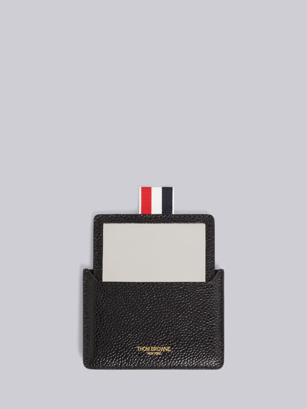 BLACK PEBBLE GRAIN LEATHER MIRROR CASE - image 4