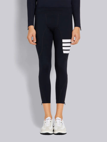INTERLOCK 4-BAR COMPRESSION TIGHTS NAVY