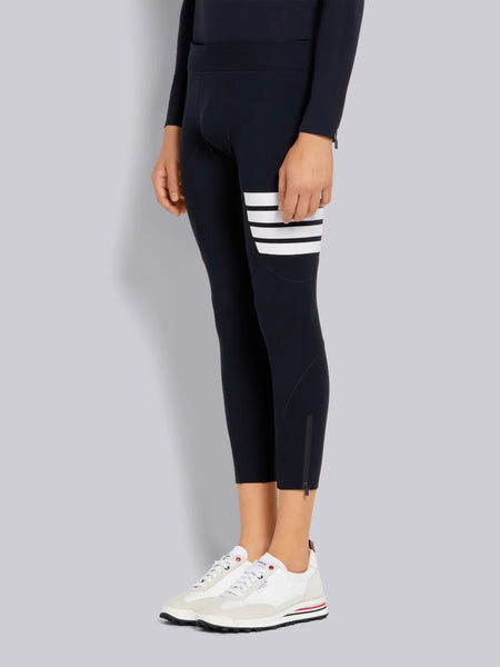 INTERLOCK 4-BAR COMPRESSION TIGHTS NAVY