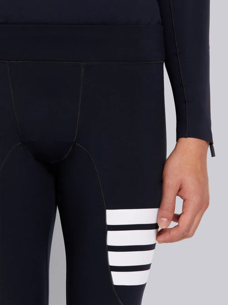 INTERLOCK 4-BAR COMPRESSION TIGHTS NAVY