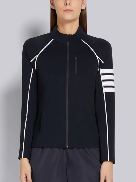 4-BAR COMPRESSION  ZIP UP JACKET NAVY