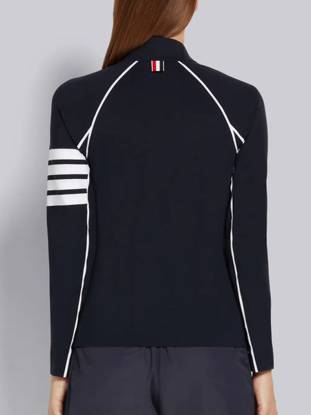 4-BAR COMPRESSION  ZIP UP JACKET NAVY