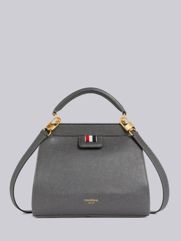 PEBBLE GRAIN LEATHER SMALL DOCTOR BAG - image 5