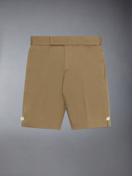 Kid's Cotton Twill Bermuda Short CAMEL
