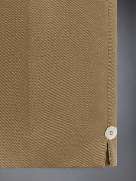 Kid's Cotton Twill Bermuda Short CAMEL