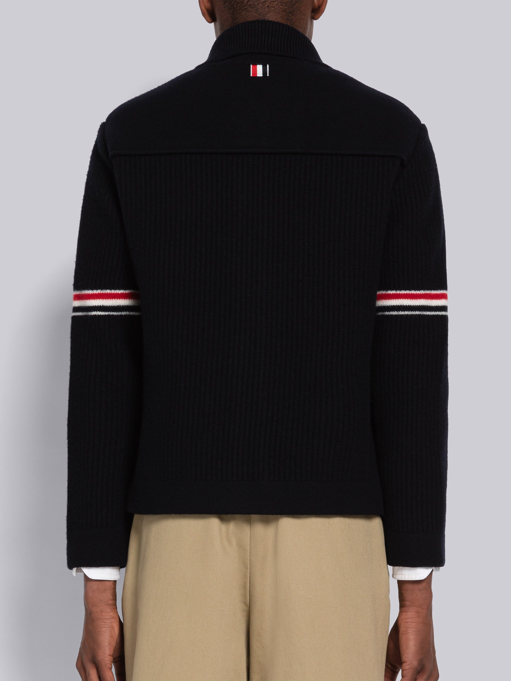 SUPIMA COTTON OXFORD SATIN WEAVE 4-BAR LONG SLEEVE ROUND