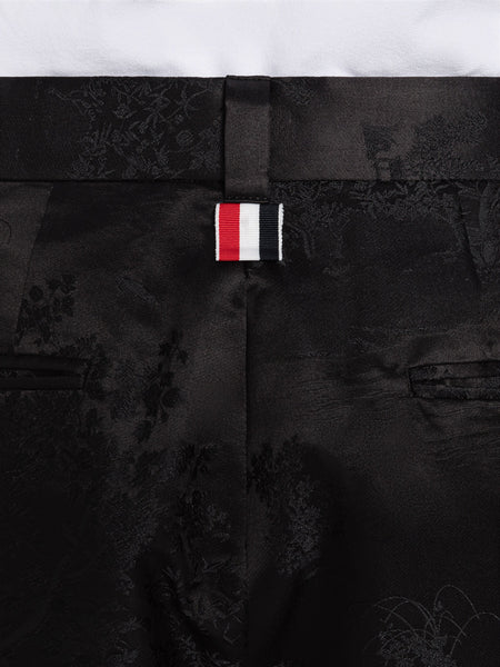 RWB STRIPE TAILORED SHORTS BLACK