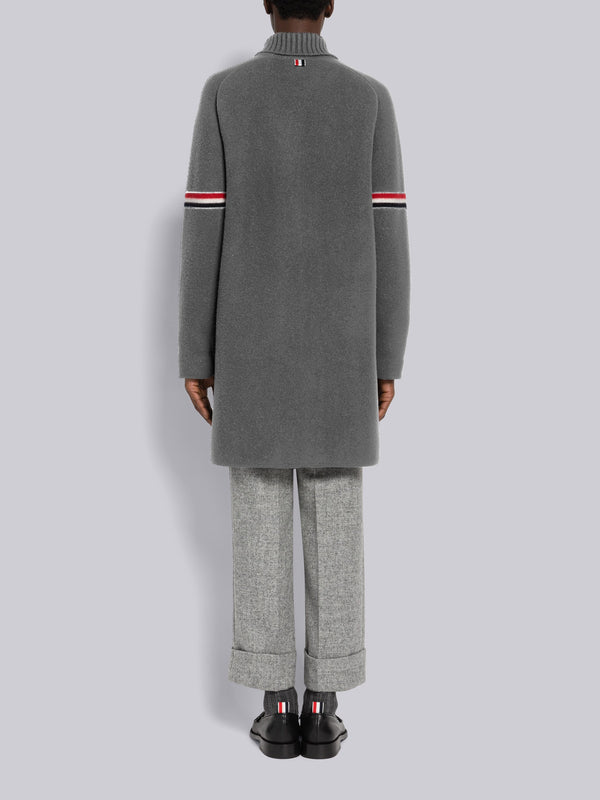 MILANO RWB STRIPED CAR COAT - image 4