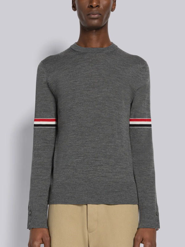 FINE MERINO WOOL ARMBAND PULLOVER - featured image