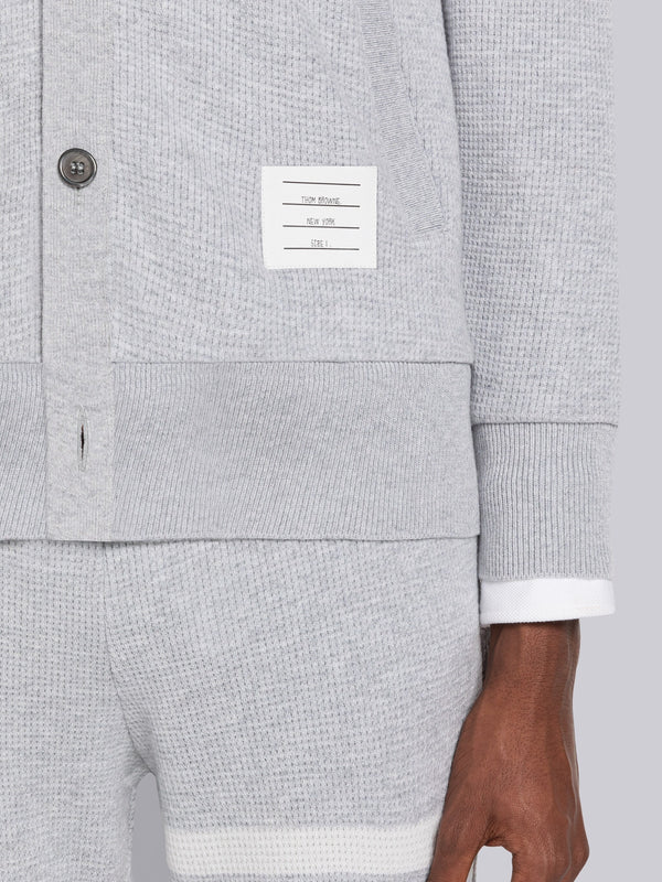 CASHMERE WAFFLE 4-BAR CARDIGAN JACKET - image 2