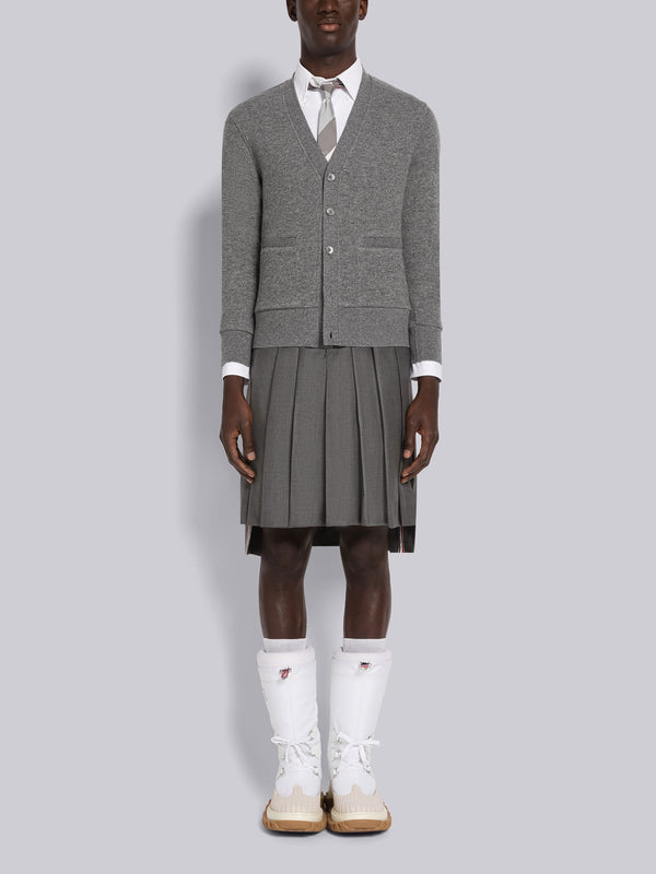 CASHMERE WAFFLE CARDIGAN - image 6