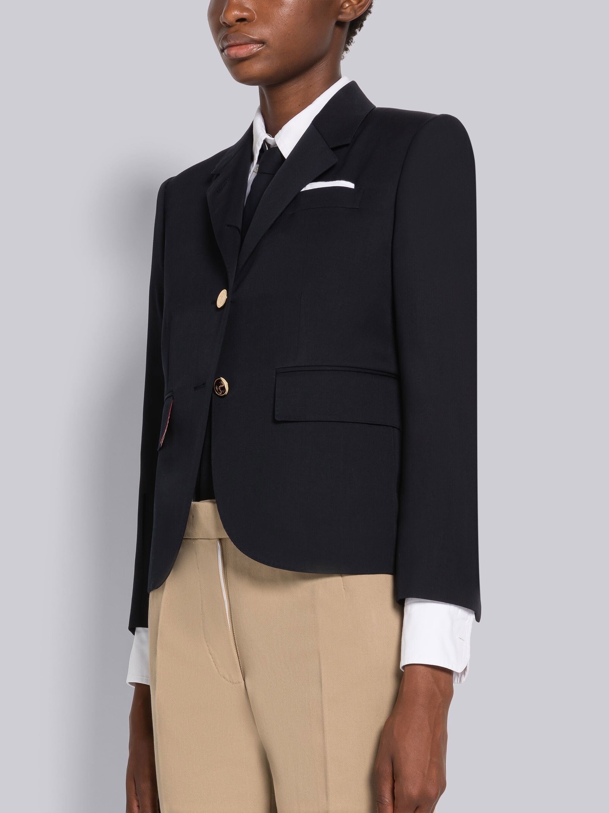 ジャケット THOM BROWNE HIGH ARMHOLE SPORTCOAT IN WOOL GABARDINE WOOL GABARDINE HIGH ARMHOLE SPORT COAT | Thom Browne