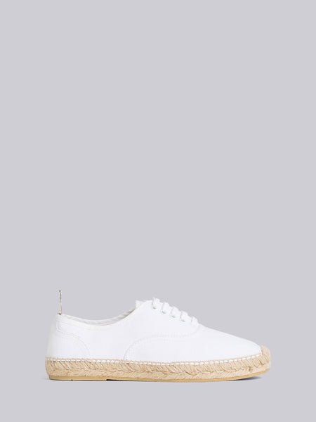 CANVAS ESPADRILLE HERITAGE TRAINER 白
